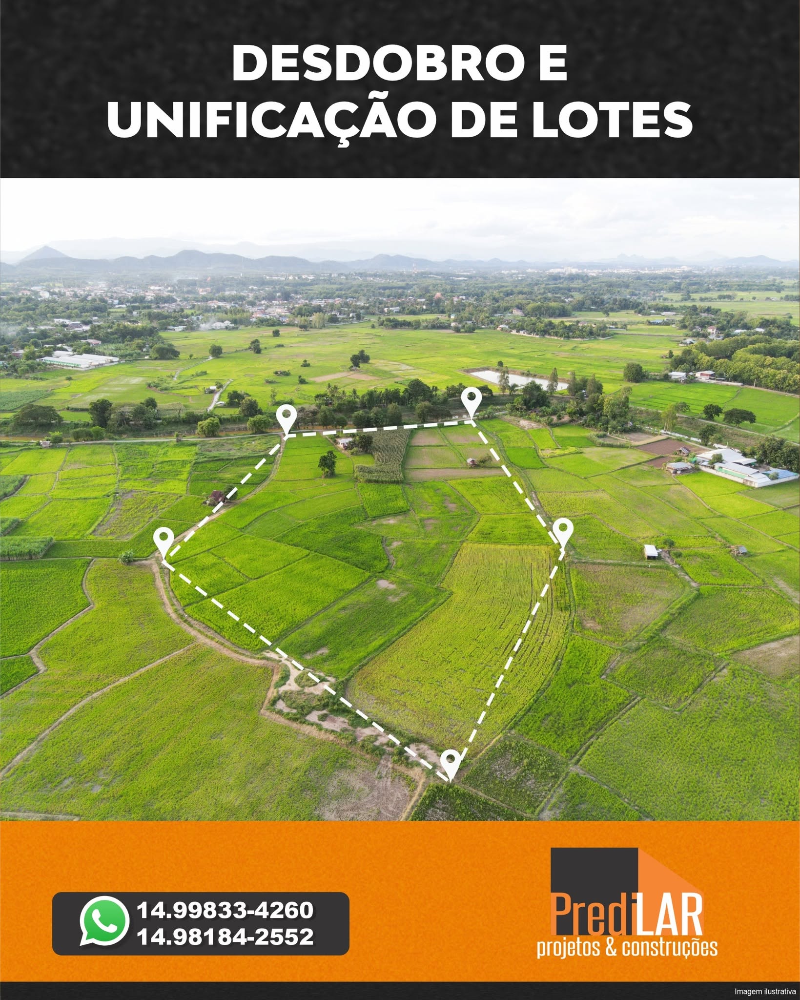 Desdobro e unificação de lotes