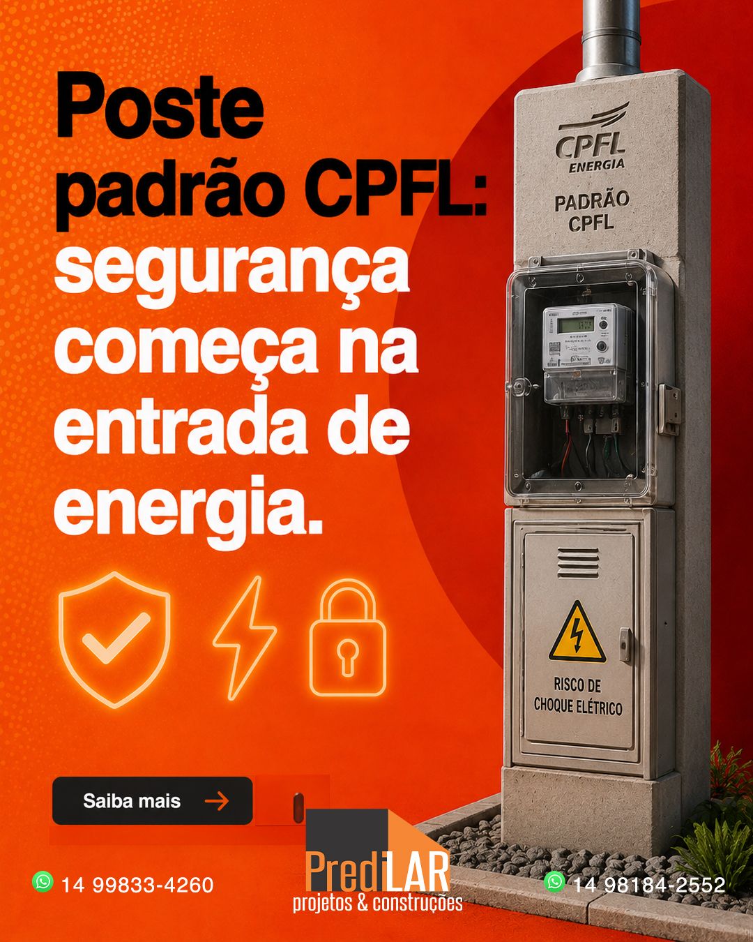 Poste padrão CPFL